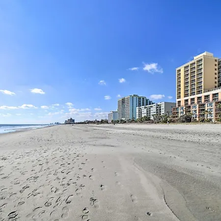 Beachfront Condo In Myrtle Beach With Pool Access